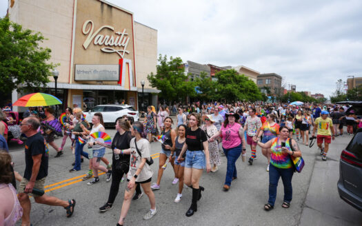 Lawrence PRIDE parade brings rainbows, joy and hugs to downtown